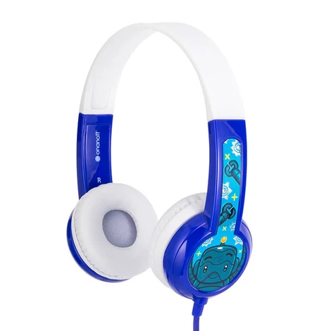 Wired headphones for kids Buddyphones Discover (Blue)