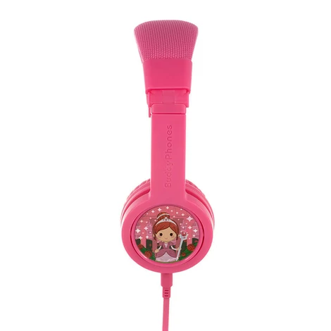 Wired headphones for kids Buddyphones Explore Plus (Pink)