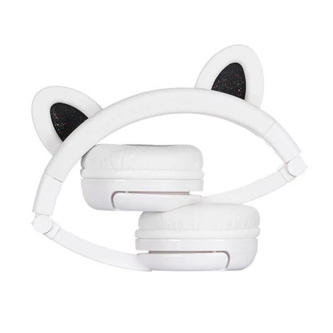 Wireless headphones for kids Buddyphones Play Ears Plus panda (White)