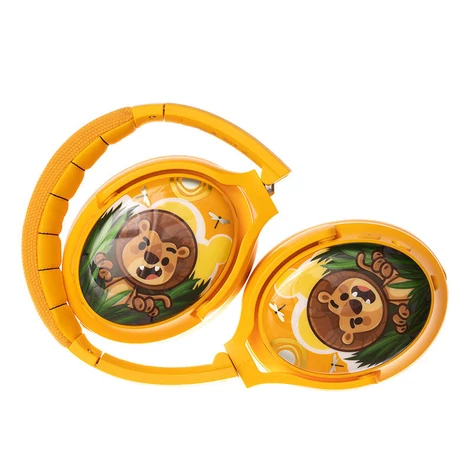 Wireless headphones for kids Buddyphones Cosmos Plus ANC (Yellow)