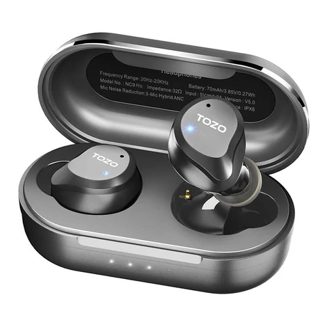 Earbuds TWS TOZO NC9 PRO Black