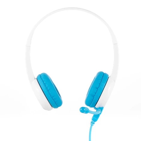 Wired headphones for kids BuddyPhones School+ (blue)