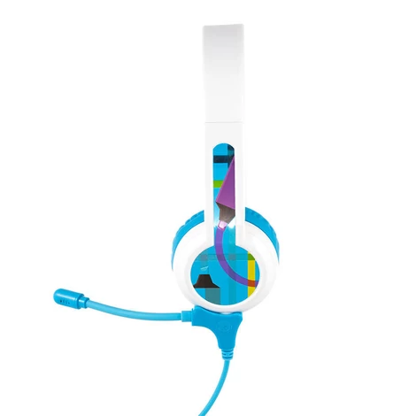 Wired headphones for kids BuddyPhones School+ (blue)