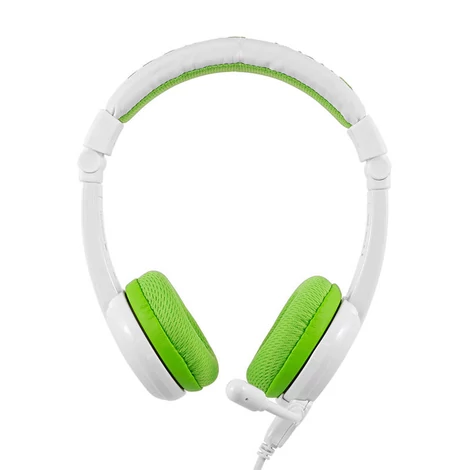 Wired headphones for kids BuddyPhones School+ (green)
