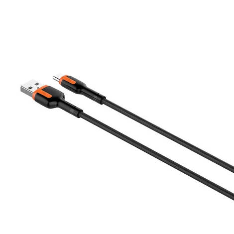 LDNIO LS532 USB - Micro USB 2m Cable (Grey-Orange)