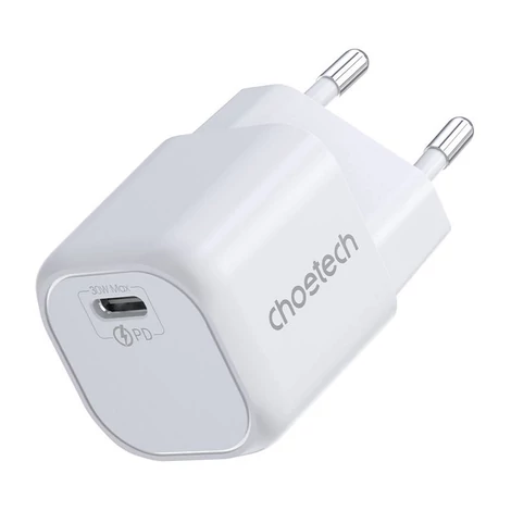 Choetech PD5007 wall charger 30W (white)