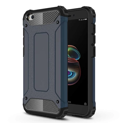 Hybrid Armor Case Tough Rugged Cover for Xiaomi Redmi Go blue