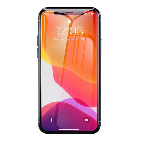 Baseus tempered glass 0.3mm 9H iPhone 11 / iPhone XR + positioner (SGAPIPH61-LS02)