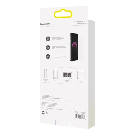 Baseus tempered glass 0.3mm 9H iPhone 11 / iPhone XR + positioner (SGAPIPH61-LS02)