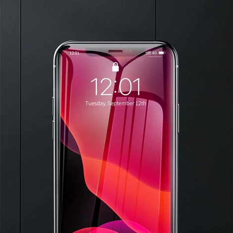 Baseus tempered glass 0.3mm 9H iPhone 11 / iPhone XR + positioner (SGAPIPH61-LS02)