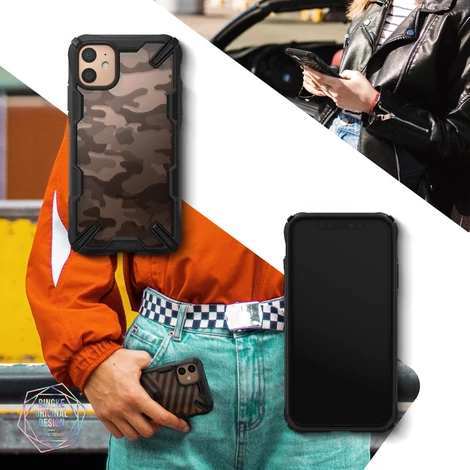 Ringke Fusion X case for Apple iPhone 11 black