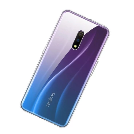 Ultra Clear 0.5mm Case Gel TPU Cover for Realme 3 Pro transparent