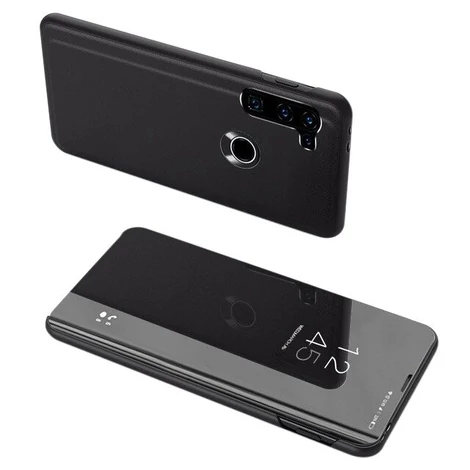 Clear View Case cover for Motorola Moto G8 Power black