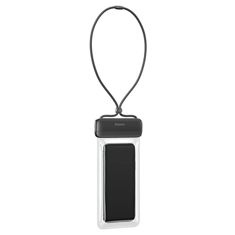 Baseus universal waterproof cover phone case (max 7.2``) for swimming pool by the water IPX8 black (ACFSD-DG1)