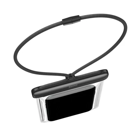 Baseus universal waterproof cover phone case (max 7.2``) for swimming pool by the water IPX8 black (ACFSD-DG1)