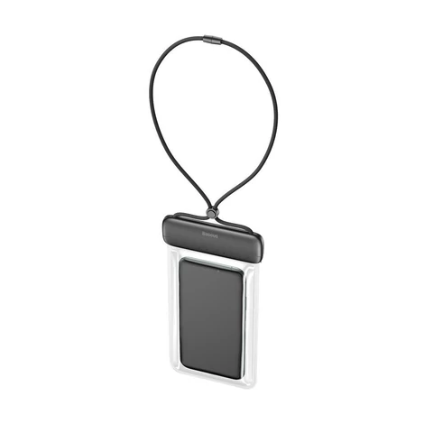 Baseus universal waterproof cover phone case (max 7.2``) for swimming pool by the water IPX8 black (ACFSD-DG1)