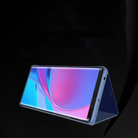 Clear View Case cover for Huawei Y5p blue