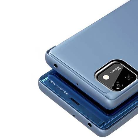 Clear View Case cover for Huawei Y5p blue