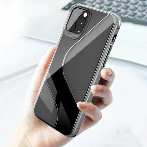 S-Case Flexible Cover TPU Case for Huawei P40 Lite E black