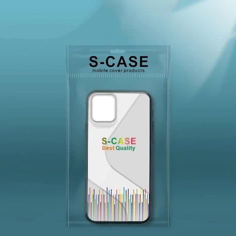 S-Case Flexible Cover TPU Case for Huawei P40 Lite E black