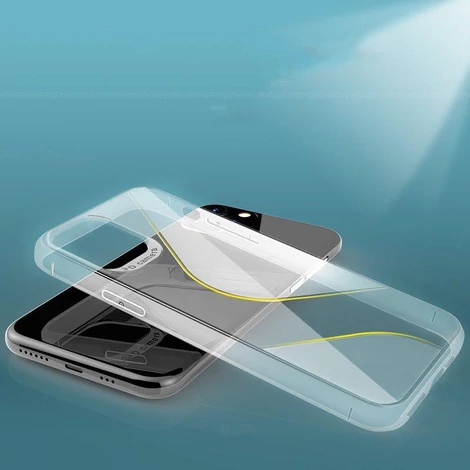 S-Case Flexible Cover TPU Case for Huawei P40 Lite E black