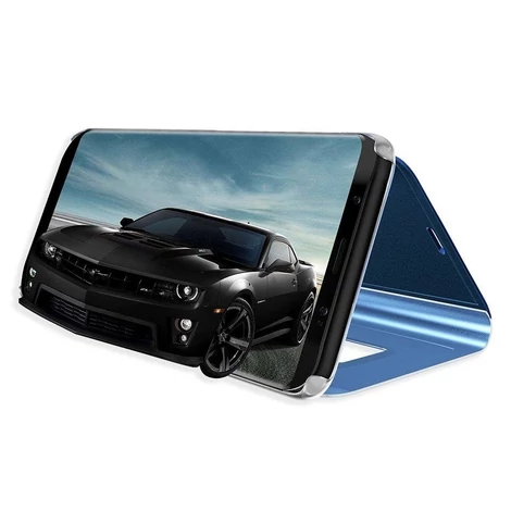 Clear View Case cover for Motorola Moto G9 Plus black