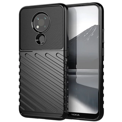Thunder Case flexible armored cover for Nokia 3.4 black