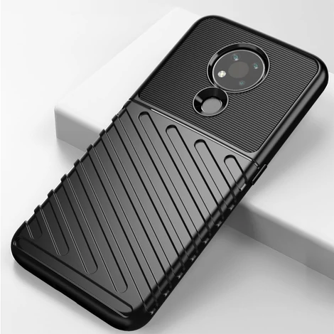 Thunder Case flexible armored cover for Nokia 3.4 black