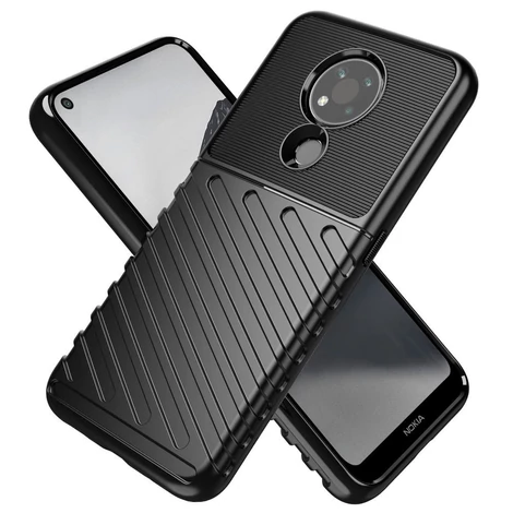 Thunder Case flexible armored cover for Nokia 3.4 black