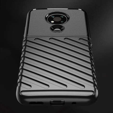 Thunder Case flexible armored cover for Nokia 3.4 black