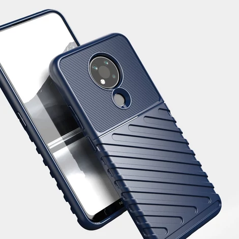 Thunder Case flexible armored cover for Nokia 3.4 black