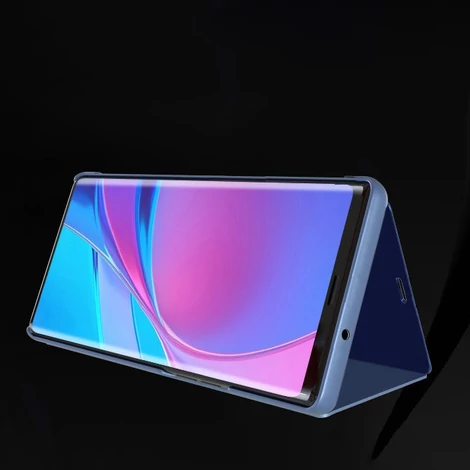 Clear View Case cover for Samsung Galaxy A12 / Galaxy M12 black