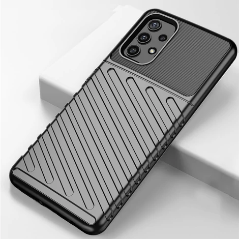 Thunder Case Flexible Tough Rugged Cover TPU Case for Nokia 5.4 blue