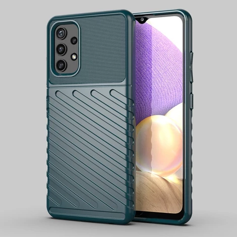Thunder Case Flexible Tough Rugged Cover TPU Case for Nokia 5.4 blue