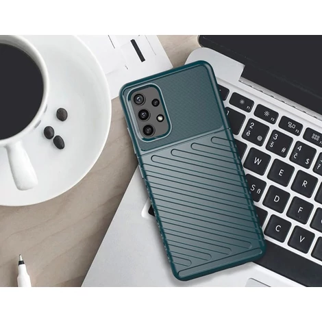 Thunder Case Flexible Tough Rugged Cover TPU Case for Nokia 5.4 blue