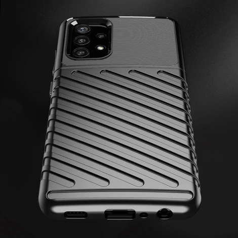 Thunder Case Flexible Tough Rugged Cover TPU Case for Nokia 5.4 blue