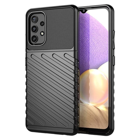 Thunder Case flexible armored cover for Samsung Galaxy A32 5G black