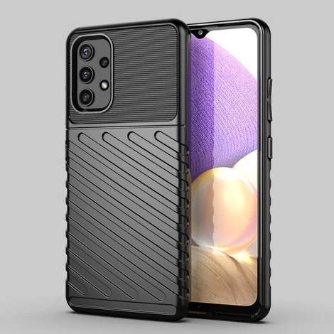 Thunder Case flexible armored cover for Samsung Galaxy A32 5G black