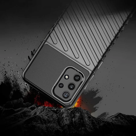 Thunder Case flexible armored cover for Samsung Galaxy A32 5G black