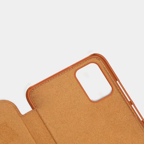 Nillkin Qin original leather case cover for Xiaomi Poco M3 black