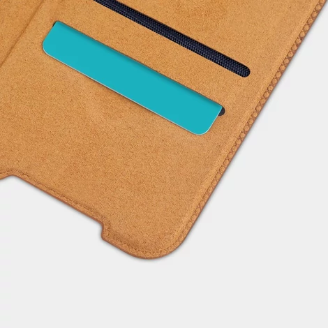 Nillkin Qin original leather case cover for Xiaomi Poco M3 black