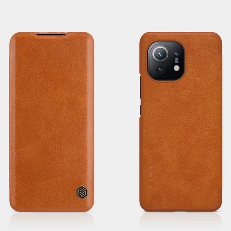 Nillkin Qin original leather case cover for Xiaomi Mi 11 black