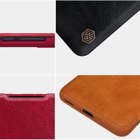 Nillkin Qin original leather case cover for Xiaomi Mi 11 black