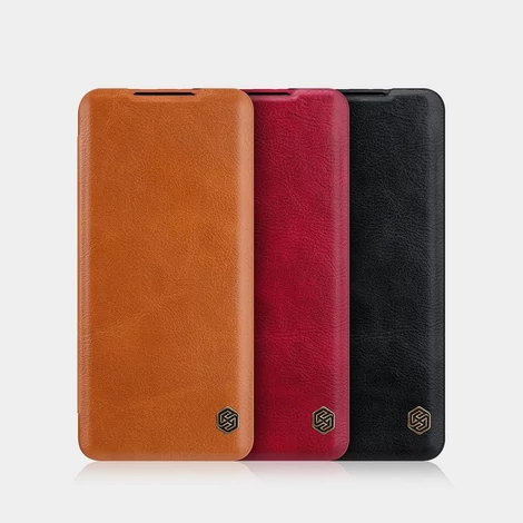 Nillkin Qin original leather case cover for Xiaomi Mi 11 black