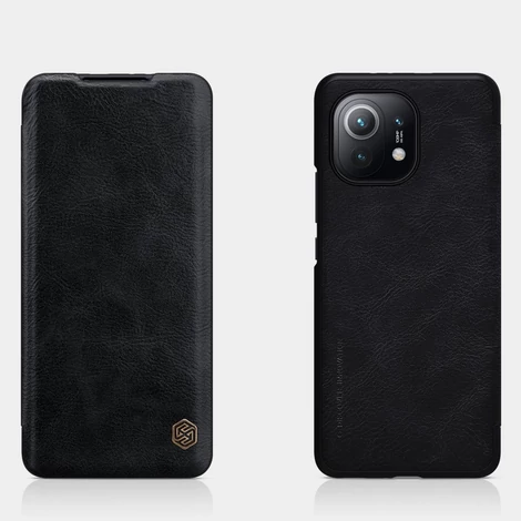 Nillkin Qin original leather case cover for Xiaomi Mi 11 brown
