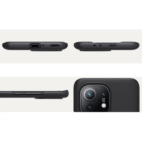 Nillkin Super Frosted Shield Case + kickstand for Xiaomi Mi 11 black