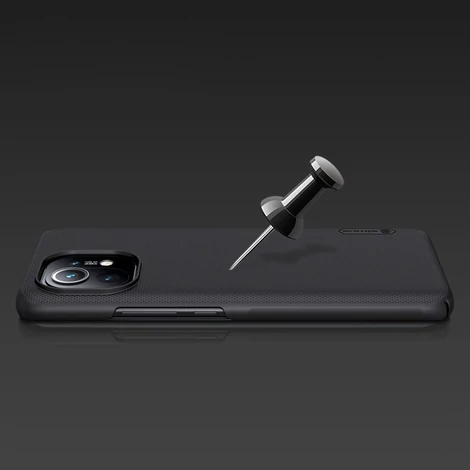 Nillkin Super Frosted Shield Case + kickstand for Xiaomi Mi 11 black