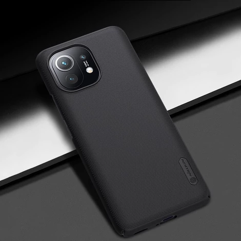 Nillkin Super Frosted Shield Case + kickstand for Xiaomi Mi 11 black