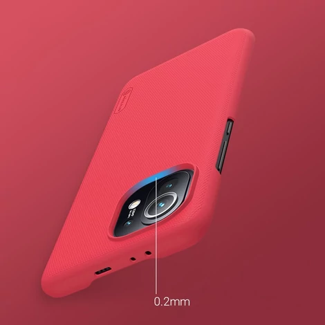 Nillkin Super Frosted Shield Case + kickstand for Xiaomi Mi 11 black