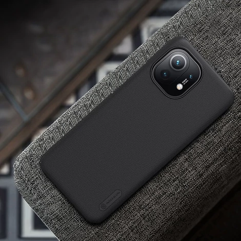 Nillkin Super Frosted Shield Case + kickstand for Xiaomi Mi 11 black